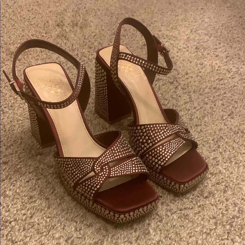 Vince Camuto Red Heels